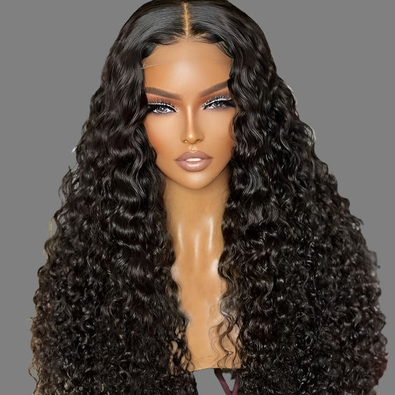 BRYELLE HD Transparent Lace Frontal Human Hair Wigs