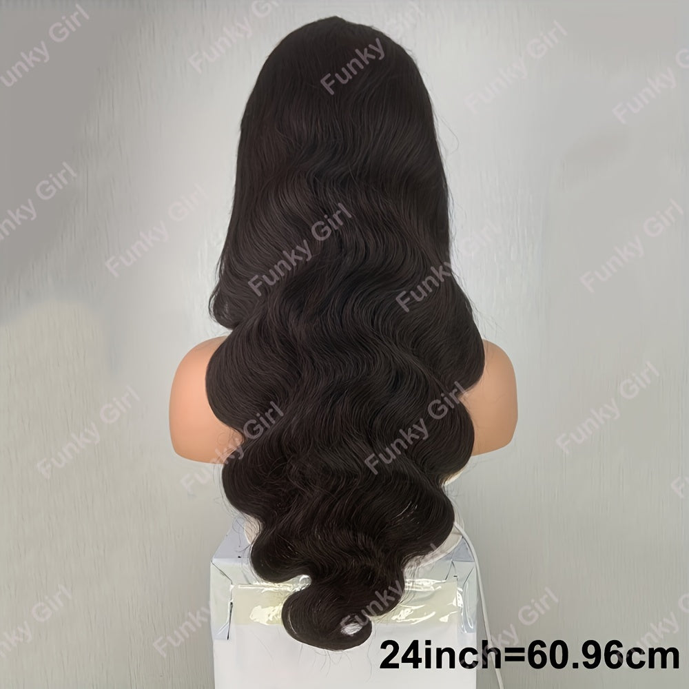 Body Wave Lace Front Wigs 13x6 Lace Front Human Hair Wigs Brazilian Remy Hair Pre Plucked With Baby Hair Body Wavy Lace Frontal Wigs For Women 180% Density