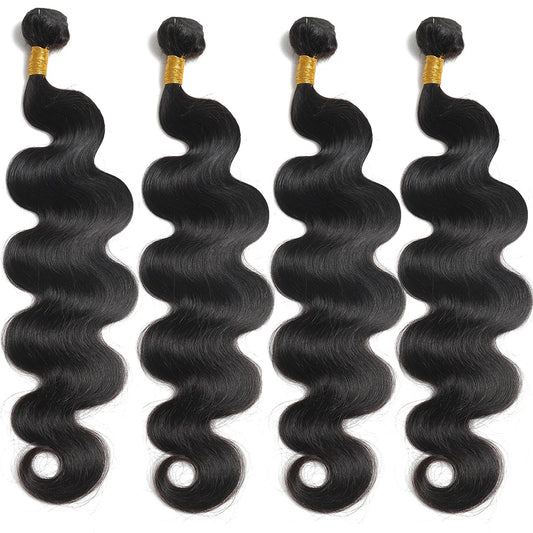 12A Peruvian Body Wave Human Hair Bundles 100% Unprocessed Virgin Human Hair Weave