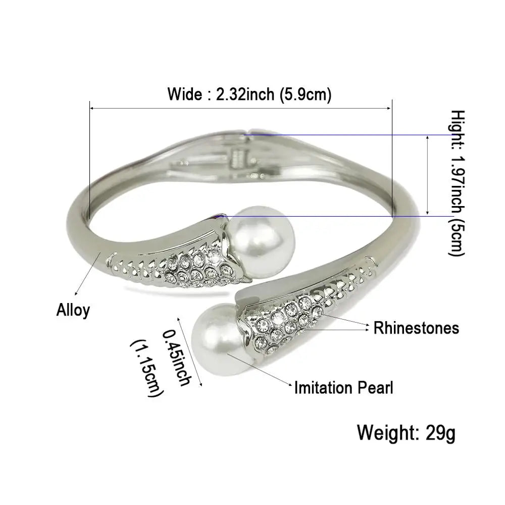 Pearls Cuff Charm