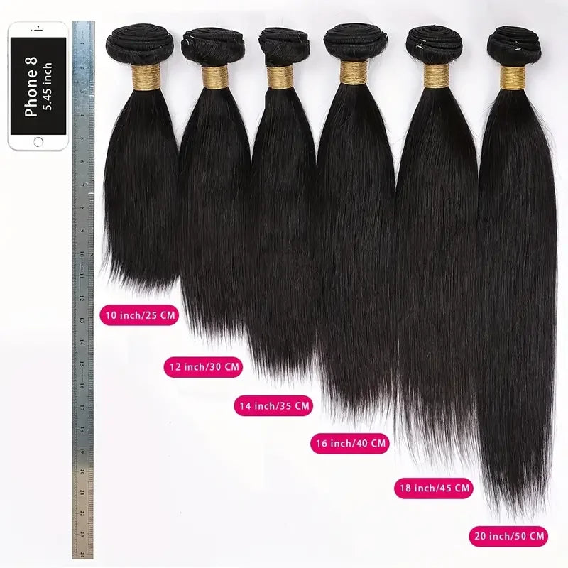 30 Inch Bone Straight Human Hair Weave Bundles 12 A Brazilian Natural Color 100% Remy Human Hair