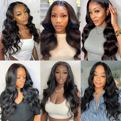 BRYELLE Glueless Wig Preplucked Human Hair Ready To Wear Body Wave