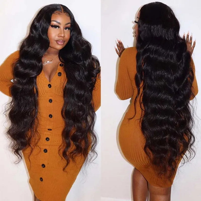 16-24 Inch Body Wave Bundles Raw Hair Extensions Tissage Weave Natural Black 1 Bundles Deal Hair Bundles Curly Wigs For Women