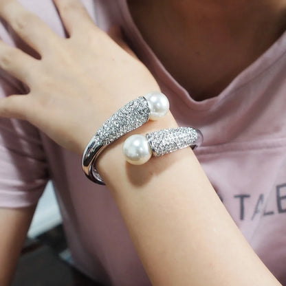 Pearls Cuff Charm