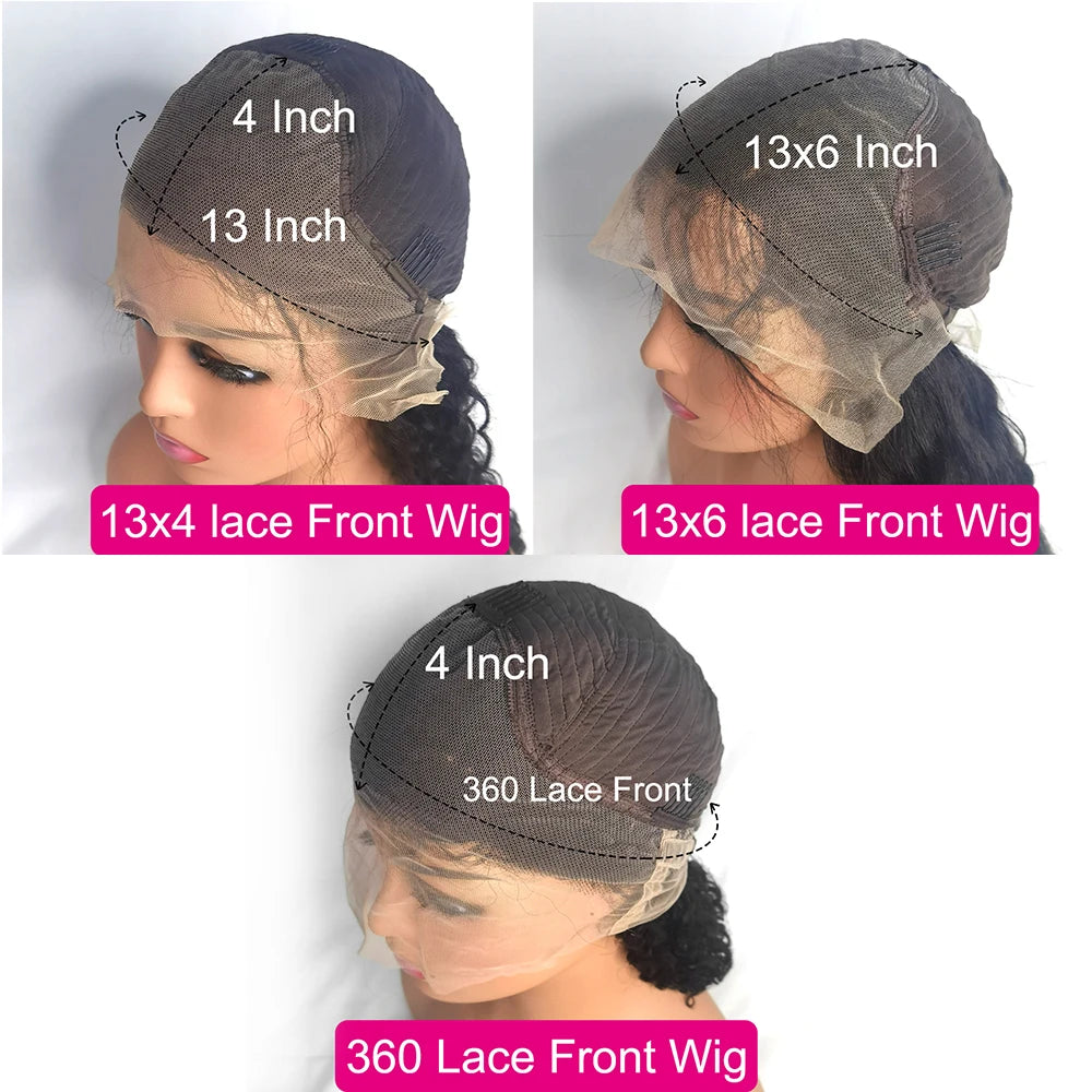 Straight Lace Front Wigs Human Hair 360 Full Lace Wigs Brazilian Pre Plucked