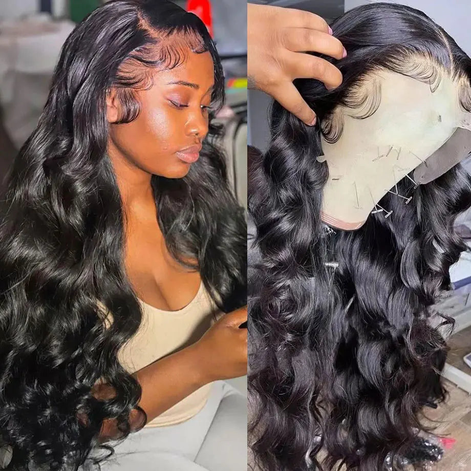 360 Full Lace Wig Human Hair Glueless Preplucked Brazilian Wigs