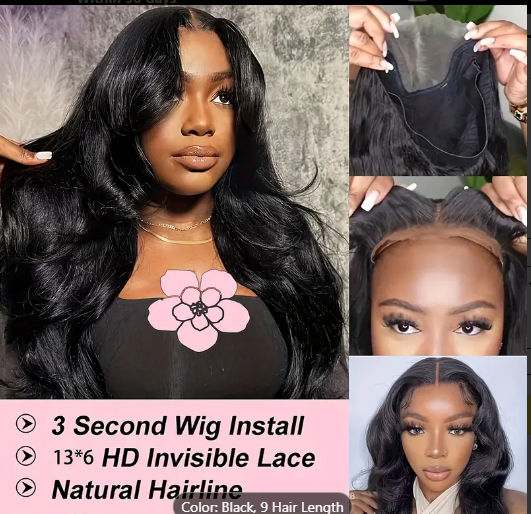 BRYELLE Bye Bye knots Wig 13x6 Glueless Wigs Raw Hair Pre Plucked Pre Cut Put On and Go Glueless