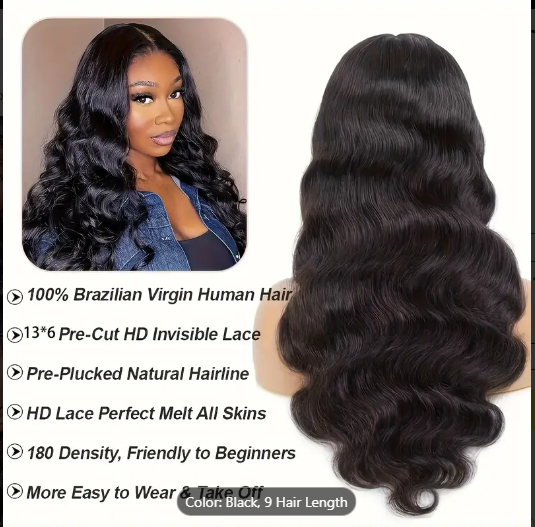 BRYELLE Bye Bye knots Wig 13x6 Glueless Wigs Raw Hair Pre Plucked Pre Cut Put On and Go Glueless