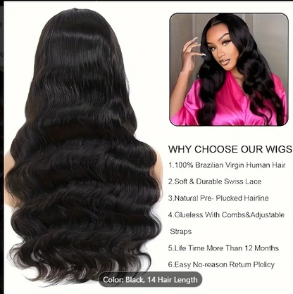 BRYELLE HD Lace Front Wigs 13*4 Human Hair Pre Plucked