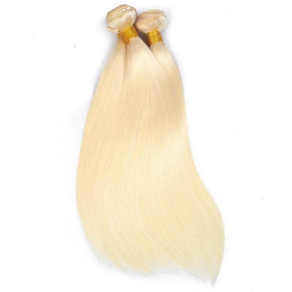 Blonde Human Hair 1 Bundles  Brazilian Straight Hair Bundle