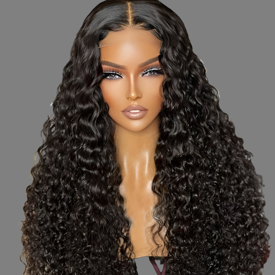 BRYELLE Deep Wave Glueless Wigs Human Hair Ready To Wear 13x4 Curly